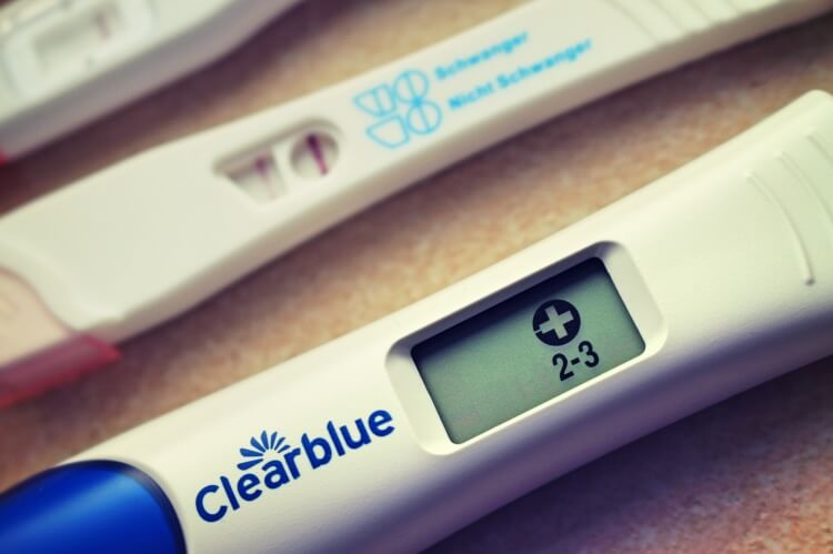 Nach wie lange ausschabung positiv schwangerschaftstest Positiver Schwangerschaftstest